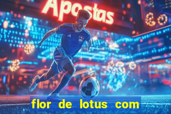 flor de lotus com lua tatuagem